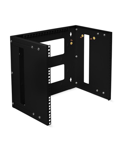 Кронштейн настенный 19 9U, цвет черный Cabeus NC-9U-BK в Хасавюрте Аксессуары для стоек и шкафов Pintop.ru