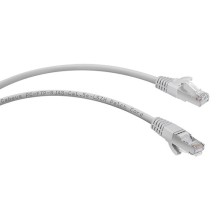 Патч-корд FTP, категория 5е, 5 м, LSZH, экранированный, серый Cabeus PC-FTP-RJ45-Cat.5e-5m-LSZH
