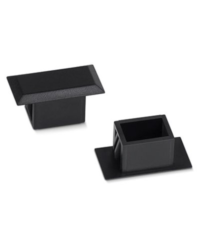 Заглушка SC/Duplex LC оптического кросса Cabeus (CAP-SC/DLC-BK) в Хасавюрте Аксессуары для кабель-канала Pintop.ru