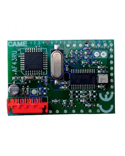 Плата радиоприемника встраиваемая Came 001AF43RU в Хасавюрте Устройства радиоуправления для шлагбаумов и автоматики Pintop.ru