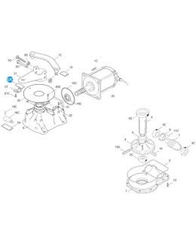 Защитный ключ электродвигателя SUPERFROG Came 119RIA041 в Хасавюрте Запчасти для шлагбаумов и автоматики Pintop.ru