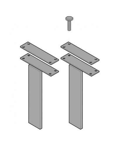 Набор креплений для цепи C004 Came 119RICX015 в Хасавюрте Запчасти для шлагбаумов и автоматики Pintop.ru