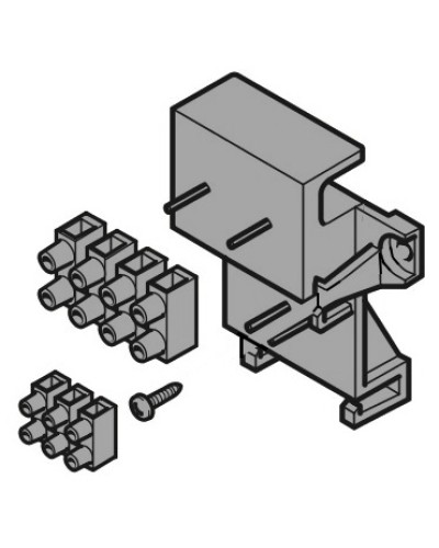 Кронштейн с колодкой подключений C-BX Came 119RICX020 в Хасавюрте Запчасти для шлагбаумов и автоматики Pintop.ru