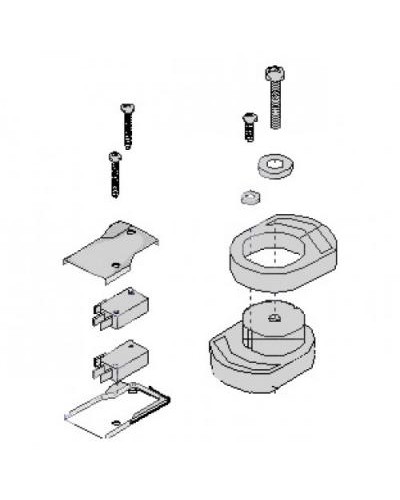 Механизм разблокировки FAST Came 119RID234 в Хасавюрте Запчасти для шлагбаумов и автоматики Pintop.ru