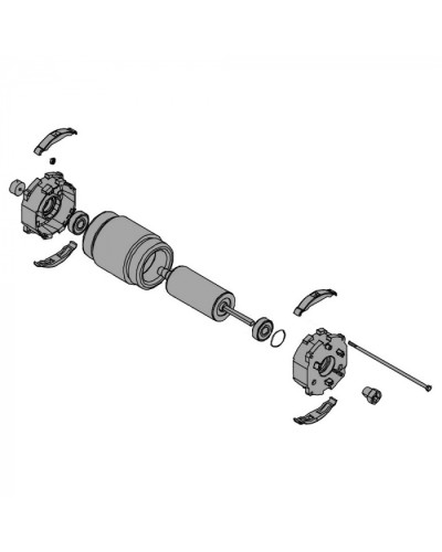 Электродвигатель АХ402304, AX412306, AX71230 Came 119RID313 в Хасавюрте Запчасти для шлагбаумов и автоматики Pintop.ru