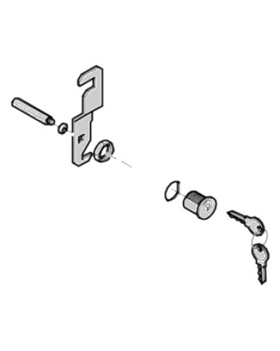 Замок дверцы G4040 G4041 Came 119RIG176 в Хасавюрте Запчасти для шлагбаумов и автоматики Pintop.ru