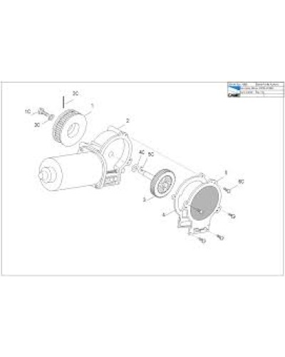 Кнопка программатора Came 119RIP120 в Хасавюрте Запчасти для шлагбаумов и автоматики Pintop.ru