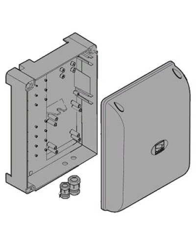 Корпус блока управления G2080 G2081 Came 119RIR238 в Хасавюрте Запчасти для шлагбаумов и автоматики Pintop.ru