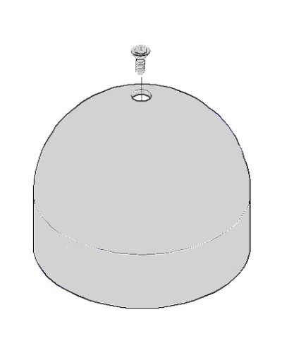 Крышка верхняя CAT Came 119RIX009 в Хасавюрте Запчасти для шлагбаумов и автоматики Pintop.ru