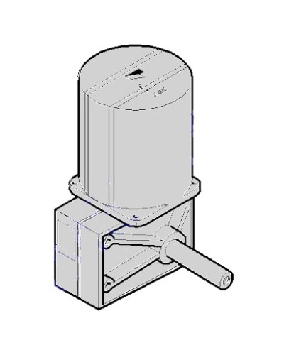 Моторедуктор CAT-X24 Came 119RIX024 в Хасавюрте Запчасти для шлагбаумов и автоматики Pintop.ru