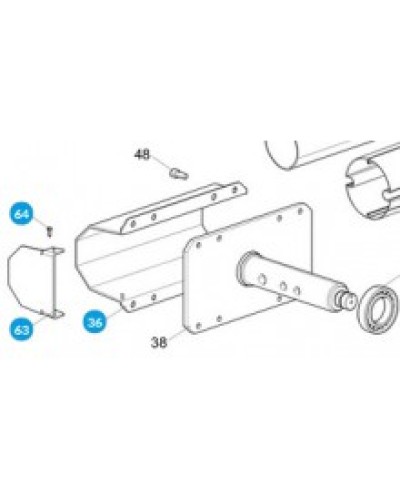 Плата LBC для MA7032 MA7034 Came 3199LBP7 в Хасавюрте Запчасти для шлагбаумов и автоматики Pintop.ru