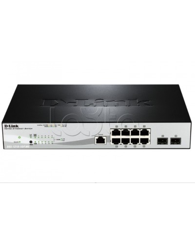 Коммутатор управляемый 10 портовый D-Link DGS-1210-10P/ME/A1A в Хасавюрте Коммутаторы Pintop.ru