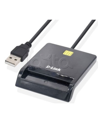 USB-считыватель смарт-карт D-Link DL-DCR-100/B1A в Хасавюрте Считыватели Pintop.ru