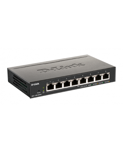 Коммутатор D-Link DL-DGS-1100-08PV2/A3A в Хасавюрте Коммутаторы Pintop.ru