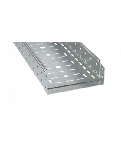 Лоток перфорированный 80х500х3000, 2,0 мм, горячеоцинкованный DKC SPH30850HDZ в Хасавюрте Кабельные лотки Pintop.ru