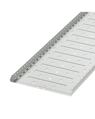 Лоток перфорированный 600х50 L3000, горячеоцинкованный DKC 35268HDZ в Хасавюрте Кабельные лотки Pintop.ru