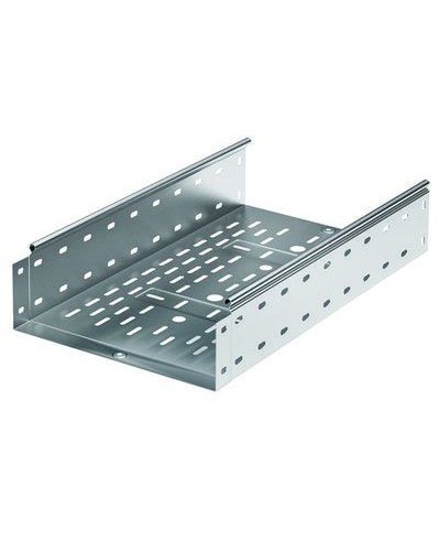Лоток перфорированный 600х80 L 2000, горячеоцинкованный DKC 35318HDZ в Хасавюрте Кабельные лотки Pintop.ru
