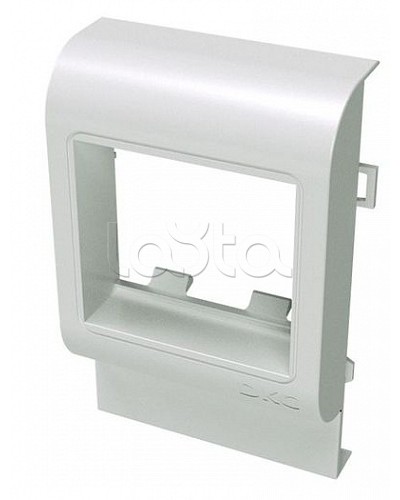 Рамка-суппорт под 2 модуля 45x45 мм DKC (00515) в Хасавюрте Аксессуары для кабель-канала Pintop.ru