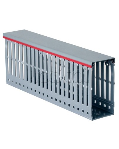 Короб перфорированный, серый RL6 40x60 мм DKC 01107RL (36м/упк) в Хасавюрте Кабельные лотки Pintop.ru