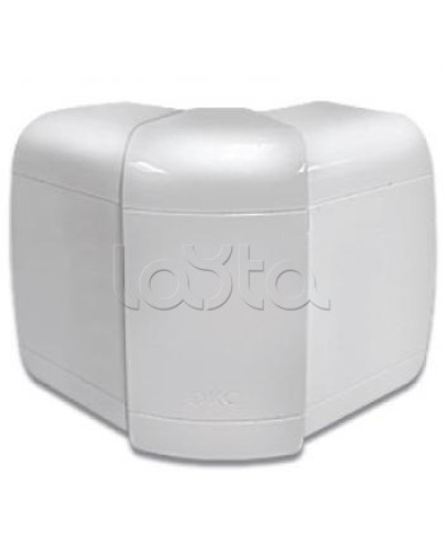 Угол внешний 140х50 мм, изменяемый 80-120°, цвет серый металлик DKC 01452G в Хасавюрте Аксессуары для кабель-канала Pintop.ru