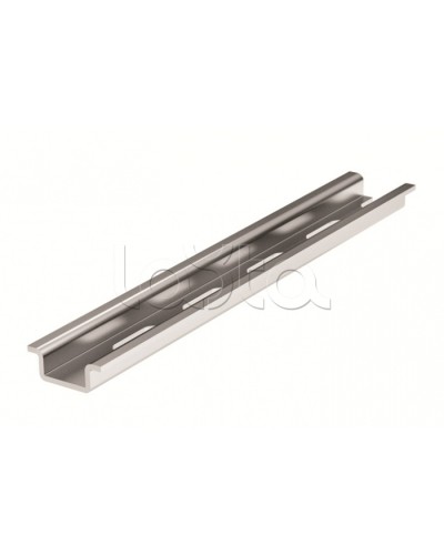 DIN-рейка OMEGA 2F 15.5х5.5 с перфорацией DKC 02130 в Хасавюрте Крепежные изделия Pintop.ru