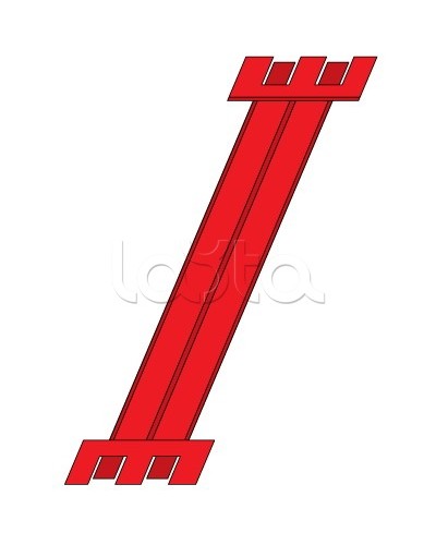 Фиксатор кабеля TR-ER 120 DKC 07715R в Хасавюрте Аксессуары для кабель-канала Pintop.ru