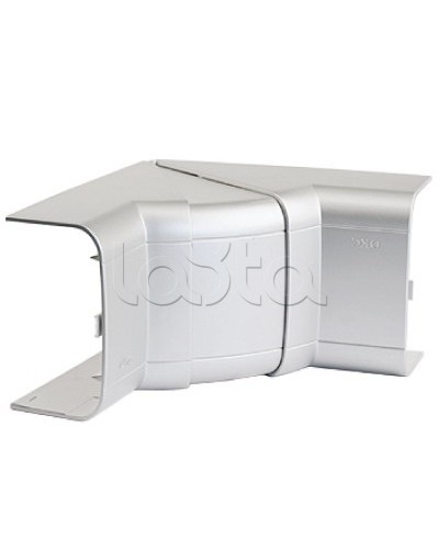 Угол внутренний 90х50 мм, изменяемый 70-120°, цвет серый металлик DKC 09551G в Хасавюрте Аксессуары для кабель-канала Pintop.ru