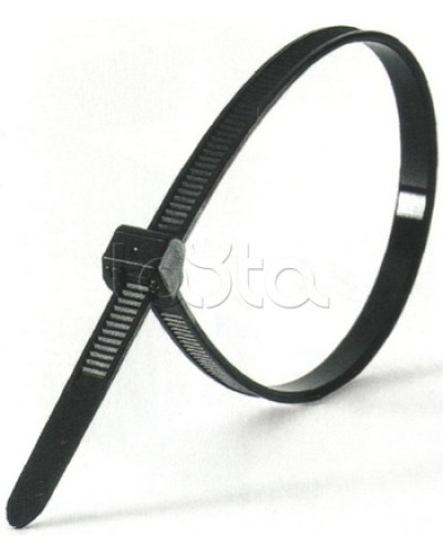 Хомут-стяжка нейлоновый, стандартный P6.6 7.8x240 чёрный DKC 25325 (100 шт/уп) в Хасавюрте Стяжки-хомуты Pintop.ru