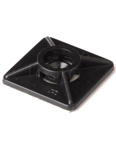 Монтажная база двойная, черная, 27x27 DKC 25474 в Хасавюрте Крепежные изделия Pintop.ru