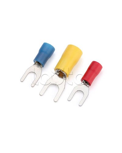 Наконечник вилочный с изолир.фланцем 1,5-2,5 кв.мм 4,1 мм (НВИ) DKC 2B14P в Хасавюрте Крепежные изделия Pintop.ru