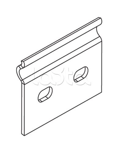 Пластина крепежная GTO H50 DKC 37301 в Хасавюрте Аксессуары для лотков Pintop.ru