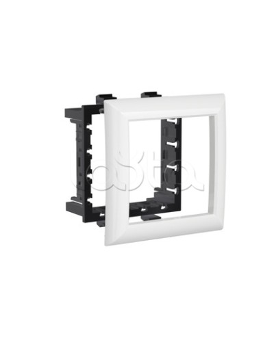 Рамка-суппорт Avanti белый для In-liner Front, 2 мод. DKC 4400912 в Хасавюрте Аксессуары для лотков Pintop.ru