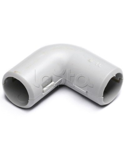 Колено открывающееся, 90 градусов 32 DKC (50532) - Колено открывающееся 90°, номинальный ф32мм, пластик, IP40, RAL 7035 в Хасавюрте Повороты, муфты, тройники Pintop.ru