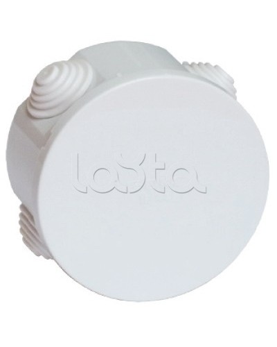 Коробка ответвительная с кабельными вводами, IP44, д.65х35 мм (24 шт/уп) DKC 53500R в Хасавюрте Распределительные коробки Pintop.ru