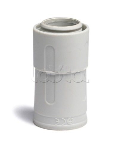 Переходник армированная труба - жесткая труба DKC 16мм 55216 в Хасавюрте Повороты, муфты, тройники Pintop.ru