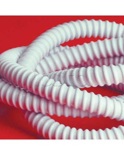 Труба гофрированная армированная ПВХ 20 мм DKC 57020 (30 м) в Хасавюрте Труба гофрированная Pintop.ru