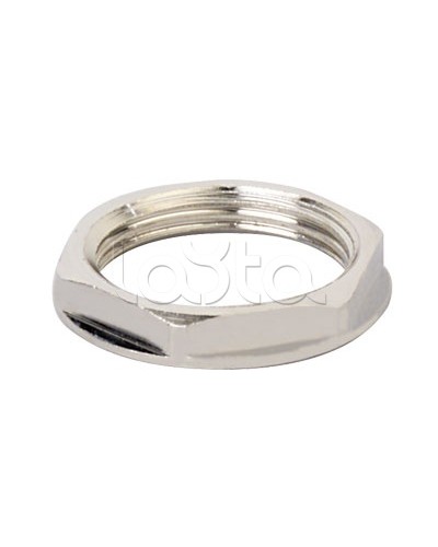 Гайка M16x1,5 никелированная латунь DKC 6006-16A в Хасавюрте Крепеж Pintop.ru