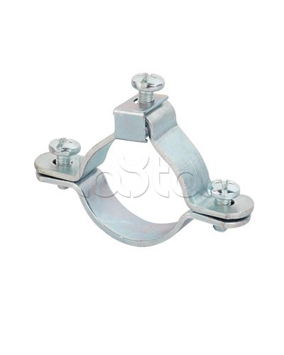 Хомут заземления для труб 20-1/2 мм, оцинкованная сталь DKC 6042-20 в Хасавюрте Стяжки-хомуты Pintop.ru