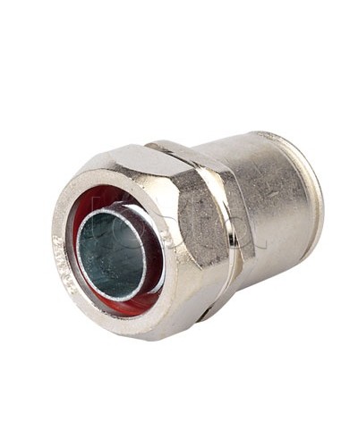 Муфта металлорукав DN 40-жесткая труба д.40мм, IP66/IP67, никелированная латунь DKC 6117-40 в Хасавюрте Повороты, муфты, тройники Pintop.ru