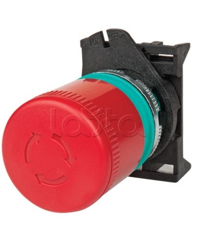 Кнопка аварийная грибовидная поворотная д.40 DKC ABHT1C4N в Хасавюрте Крепежные изделия Pintop.ru