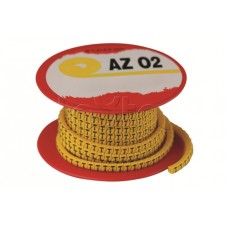 Колечко маркировочное 3, 4-8мм. черное на желтом DKC AZS403BY