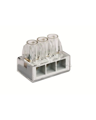 Колодка клеммная соединительная 3х6 мм. DKC B163 в Хасавюрте Клеммные колодки Pintop.ru