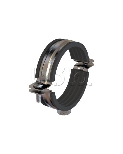 Хомут для средних нагрузок 1, c изоляцией DKC BHT2100 в Хасавюрте Стяжки-хомуты Pintop.ru