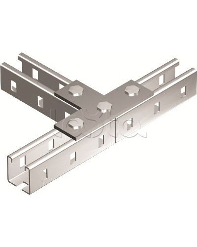Пластина соединительная Т-обр., горячеоцинкованная DKC BMD1031HDZ в Хасавюрте Аксессуары для лотков Pintop.ru