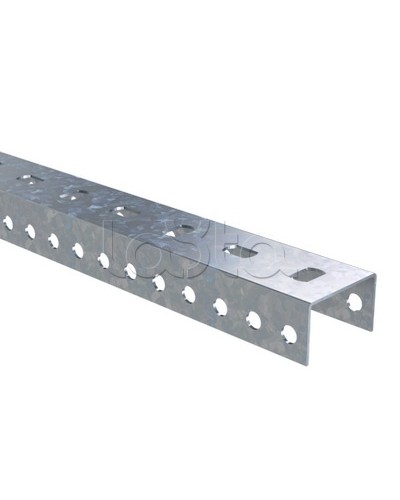 П-образный профиль PSL, L700, толщ.1,5 мм, цинк-ламельный DKC (BPL2907ZL) в Хасавюрте Аксессуары для лотков Pintop.ru