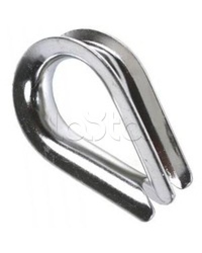 Коуш стальной оцинкованный под трос D6 DKC CM621006 в Хасавюрте Трос и аксессуары Pintop.ru