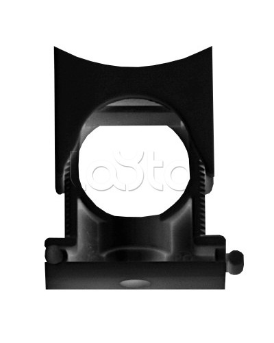 Держатель с крышкой DN23-29мм, полиамид,чёрный DKC (PASW2329N) в Хасавюрте Держатели, клипсы, скобы Pintop.ru