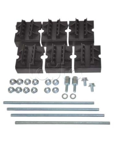 Набор шинодержателей толщиной 5мм, 4 полюса DKC R5BSEV2/5TN в Хасавюрте Держатели, клипсы, скобы Pintop.ru