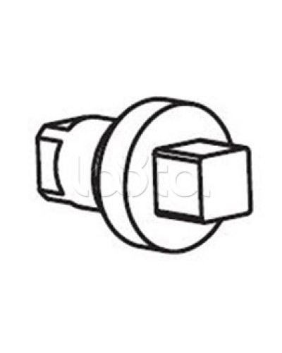 Личинка замка, для малой ручки, под ключ квадратного профиля 8мм DKC R5CE212 в Хасавюрте Аксессуары для стоек и шкафов Pintop.ru