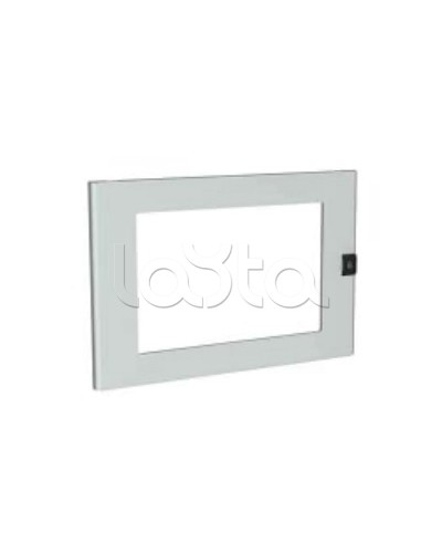 Дверь секционная, с пластиковым окном, В=400мм, Ш=600мм DKC R5CPMTE6400 в Хасавюрте Аксессуары для стоек и шкафов Pintop.ru